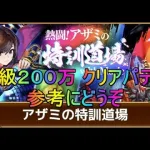 【ロマサガRS】アザミの特訓道場上級２００万ダメチャレ