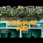 【新ロマサガRS】追憶の幻闘場ワイバーンLv20・小剣編　ガチガチのパーティでやってしまった【ロマサガRS】