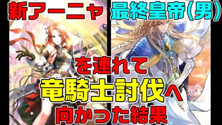 【ロマサガRS】アーニャと最終皇帝(男)とともに竜騎士に挑んで思ったこと