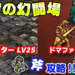 【ロマサガRS】追憶の幻闘場 デスマスター ドマファ シミュレートレベル25 斧攻略【ロマンシング サガ リユニバース】