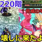 【ロマサガＲＳ】螺旋220階！壊しに来たよー♪