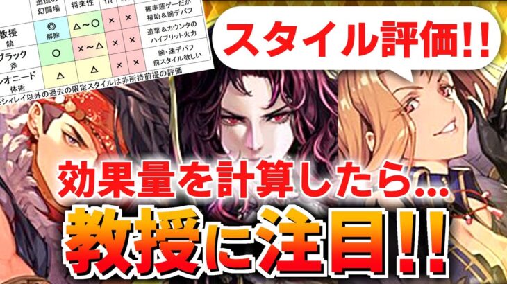 【ロマサガRS】確保すべき！？教授編ガチャは引くべきか？詳細に評価してみた！【ロマンシング サガ リユニバース】