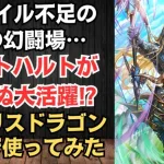 【ロマサガRS】手持ち不足で大苦戦!! 槍の幻闘場をナイトハルトが救う!? メガリスドラゴン シミュレートレベル3  高難易度 ロマンシングサガリユニバース