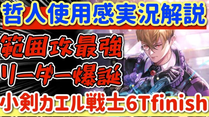 【ロマサガRS】哲人使用感実況解説★範囲攻最強リーダー爆誕！カエル戦士H5小剣６ターンfinish【ロマンシングサガリユニバース】