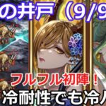 【ロマサガＲＳ】挑戦の井戸（9/9～）フルフル初陣！冷耐性の敵なのに冷パ！？