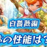 【ロマサガrs】白薔薇編の三体の性能は？！　白薔薇がヒーラーすぎる