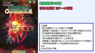 リユニ 幻闘場 螺旋回廊540階 死せる賢者 3ターン撃破【ロマサガRS】