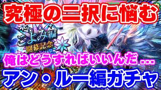 【ロマサガRS】誰か教えてください！究極の二択に悩む続ける男のアン・ルー編ガチャ【ロマンシング サガ リユニバース】