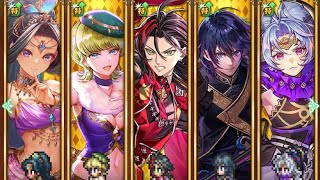 (ロマサガRS) ドラゴンクエストタクトコラボ記念制圧戦 -アレフガルドの戦い- メルキドの町入り口 レイドボス ゴーレム 350億ダメージミッション