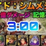 【ロマサガrs】記憶再戦用〜3:00〜レイド：シムメシュ800億ダメージ以上