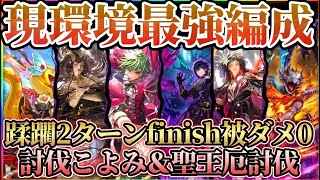 【ロマサガRS】これがRS現在の最強編成候補!陰斬&+1system★こよみも聖王もダメージ0!全部2ターンで消えてしまう。【ロマンシングサガリユニバース】