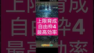 【ロマサガRS】3-4秒最高効率「上限育成」自由枠4で鍛えろ!!※要ロマンシングパス #ロマサガRS